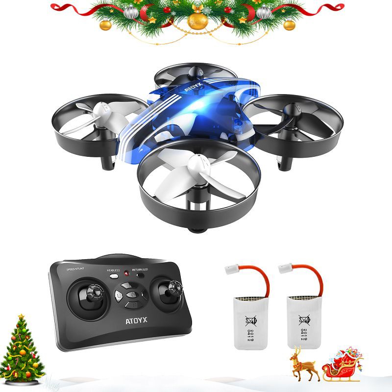 Mini Drone For Kids And Beginners Blue