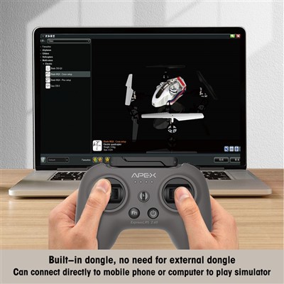 RC-radiozender Elrs 2.4G Ondersteunt FPV-simulators